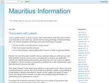 Tablet Screenshot of mauritius-official.com